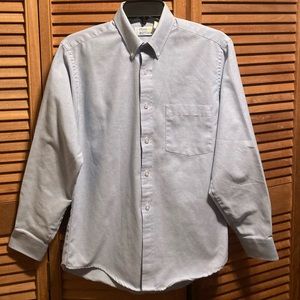 Flynn & O’Hara Blue Buttoned Down Dress Shirt